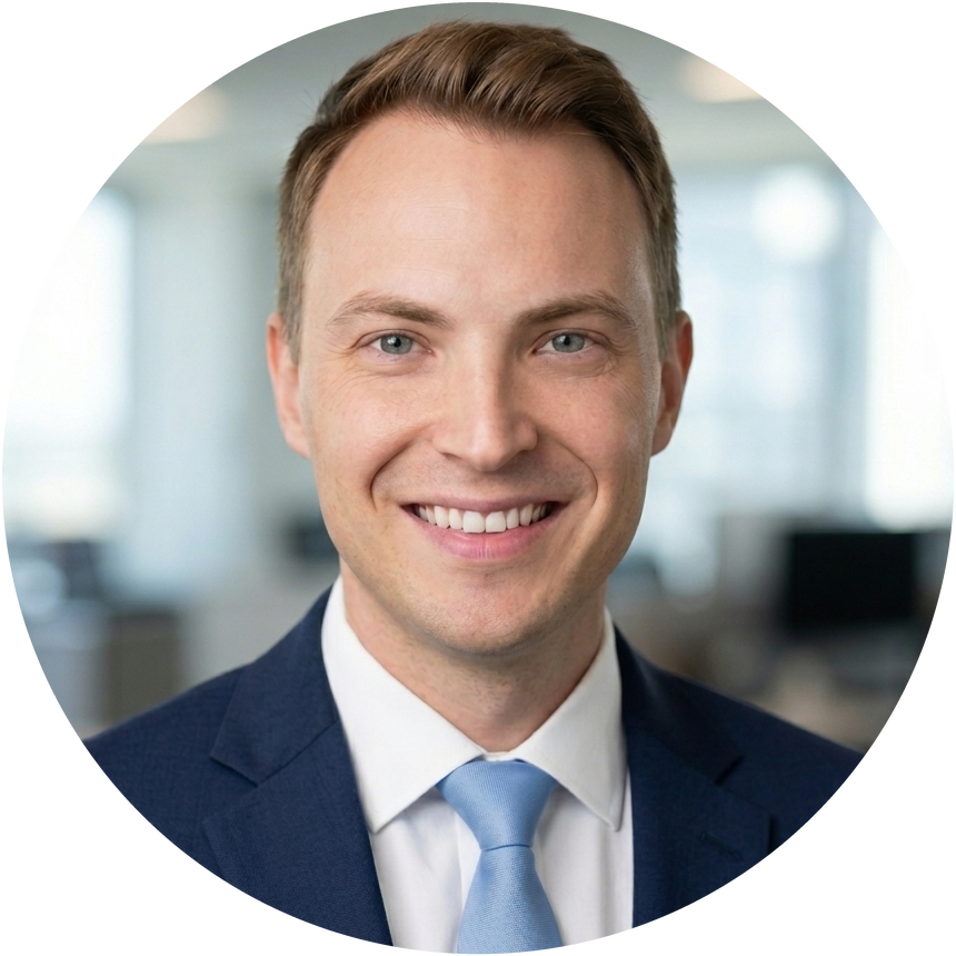 Portrait of Kyle Simmons, Co-Founder & Head of Sales & Growth at PacesetterCRM